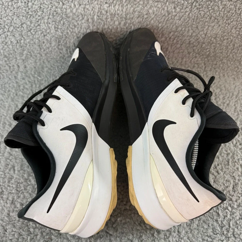 Nike Fi Flex Turf Golf Shoes Mens size 11 Black White 849960 Spikeless Sneakers‎
